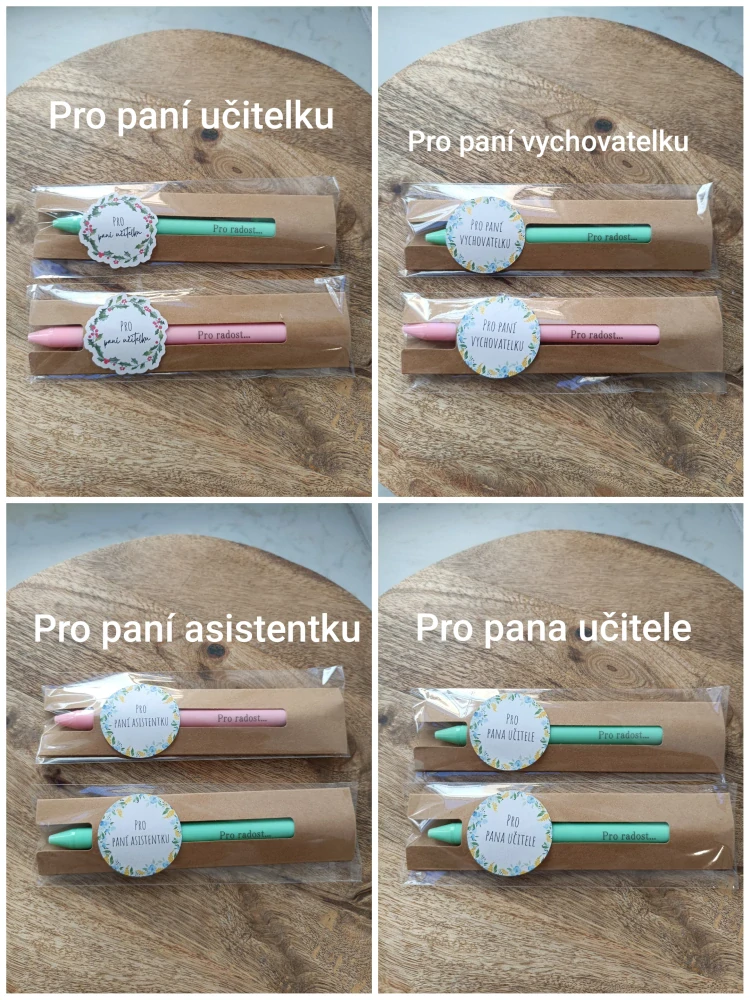 Propiska pro paní učitelku, asistentku, vychovatelku a učitele