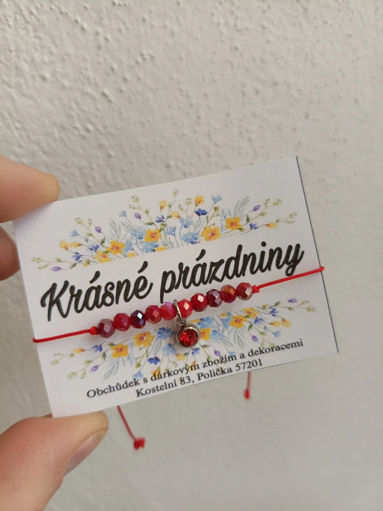 Náramek na konec školního roku 