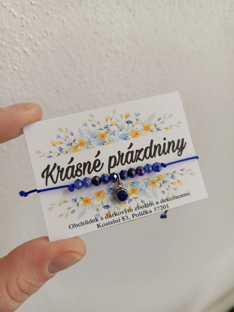 Náramek na konec školního roku 