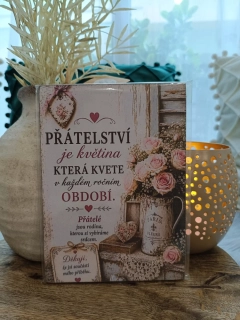 Buková destička pro kamarádku  
